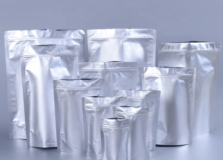 Metallized material bag
